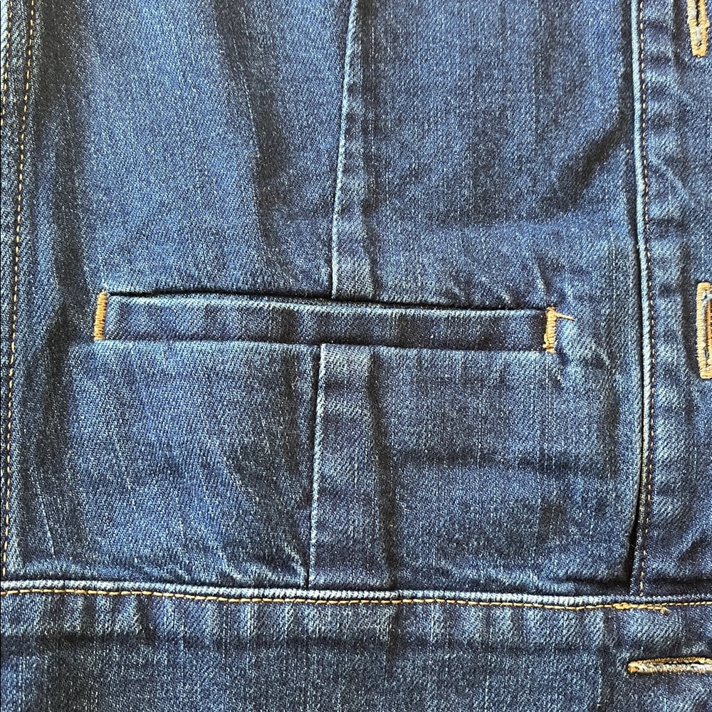 Lady Jacket in Dark Blue Denim - Picture 3 of 4